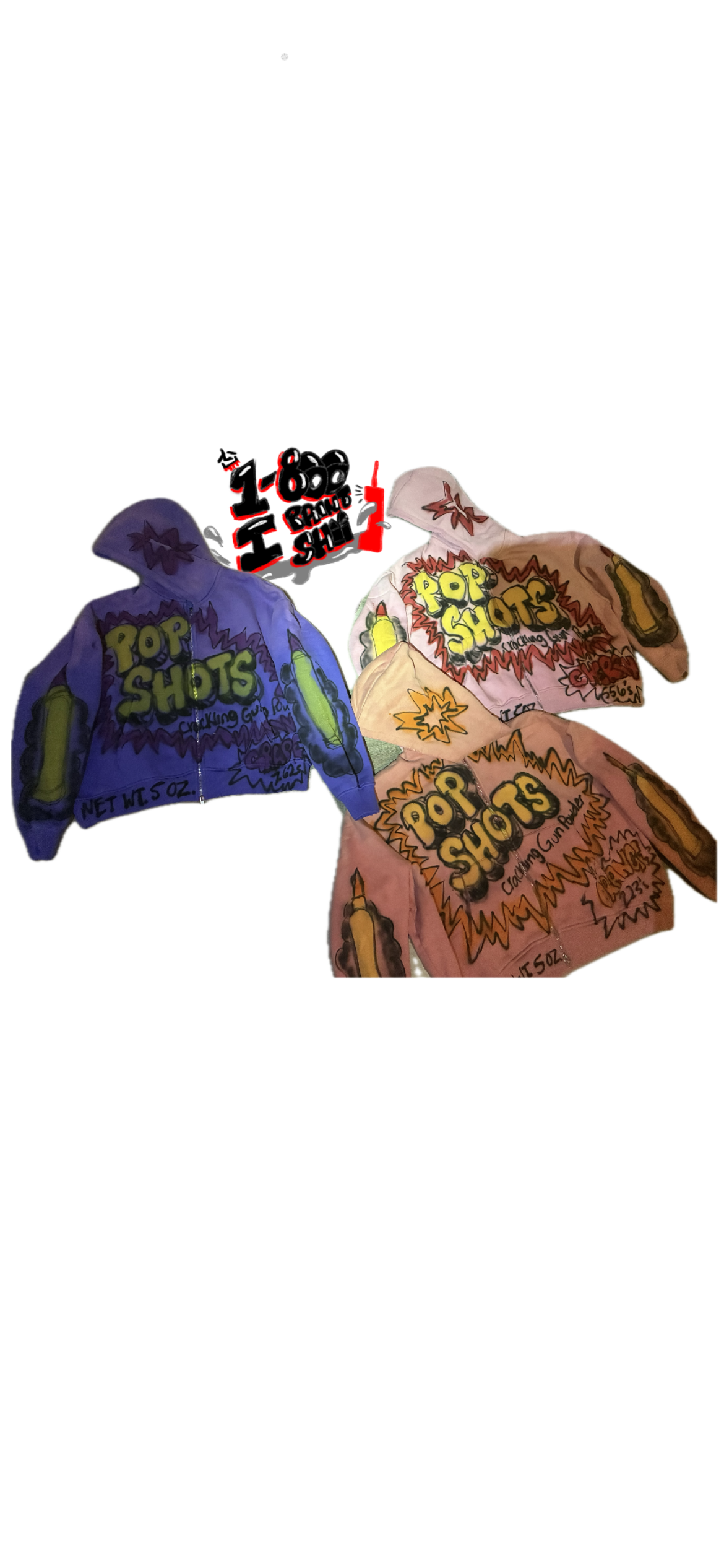 POP SHOTS SUN DRIED HOODIE