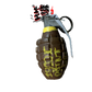 PAINTED MARK 2 PINEAPPLE GRENADE